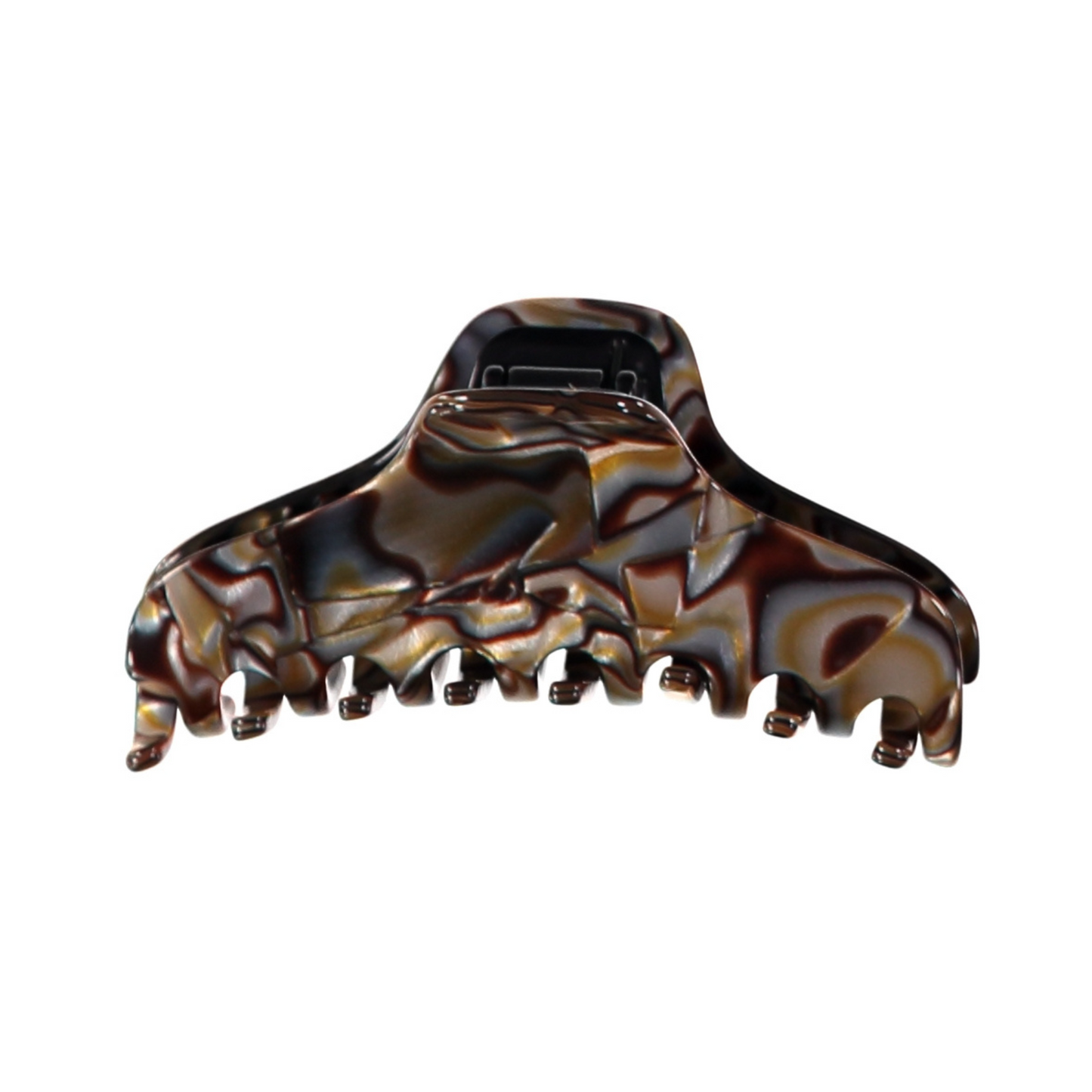 Allure Isabelle Handmade in France Jaw Clip, Onyx