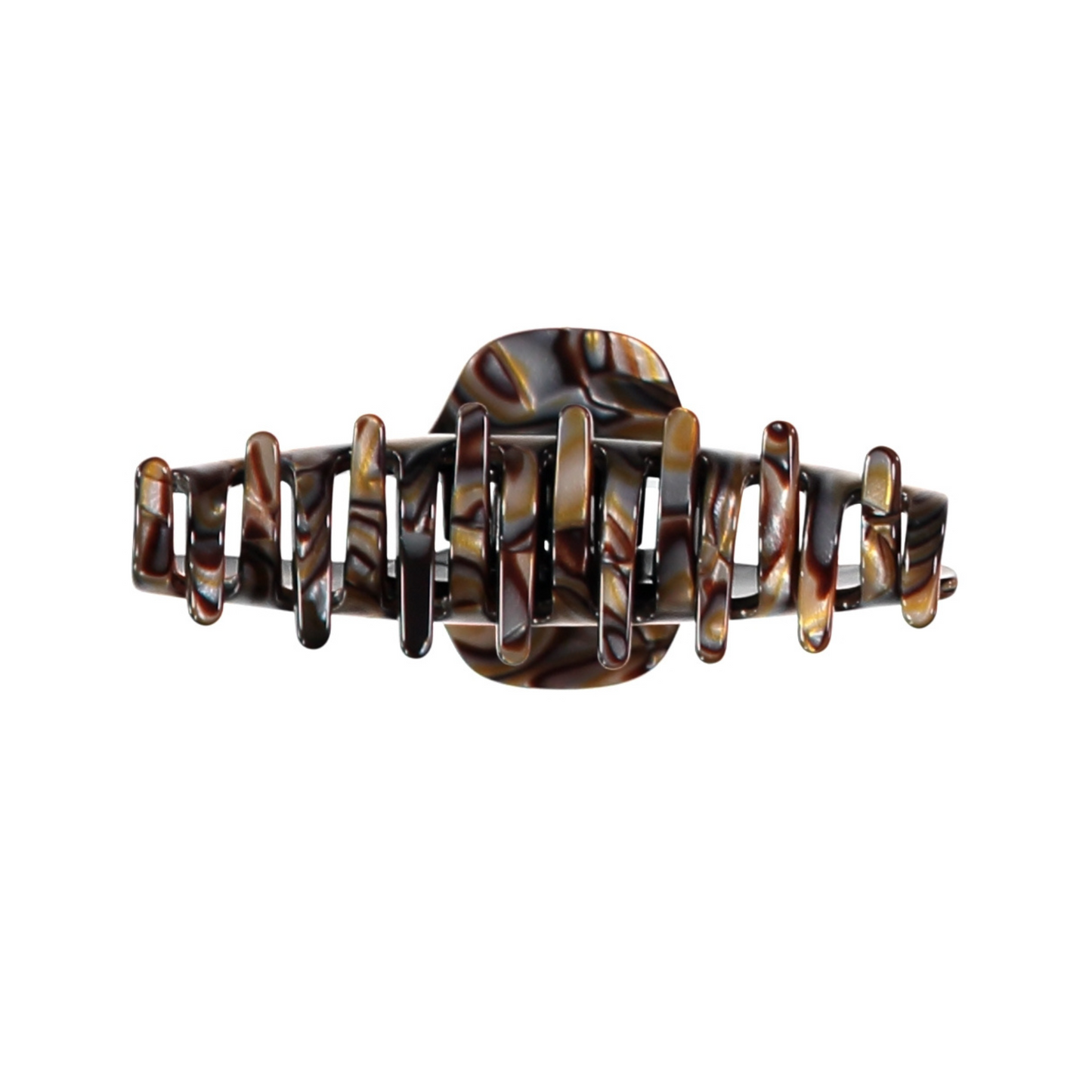 Allure Isabelle Handmade in France Jaw Clip, Onyx