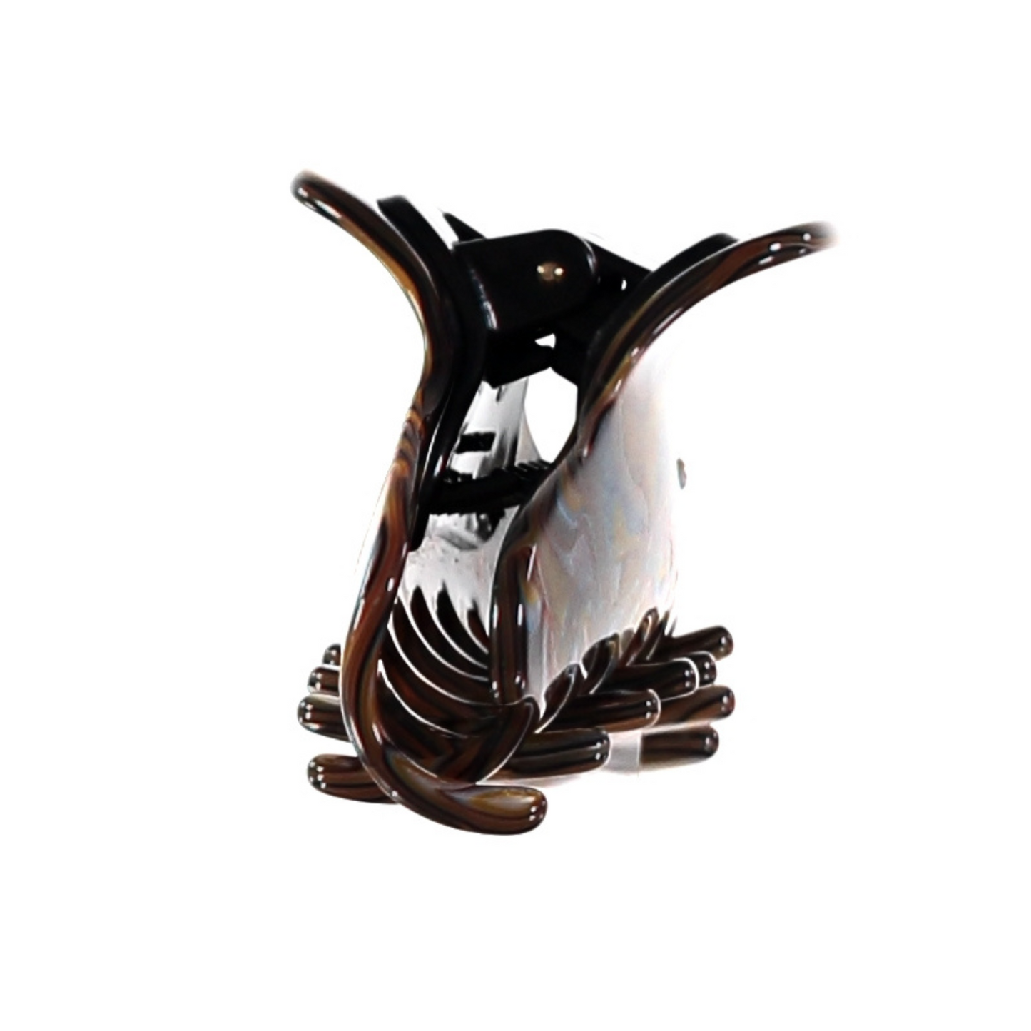 Allure Isabelle Handmade in France Jaw Clip, Onyx