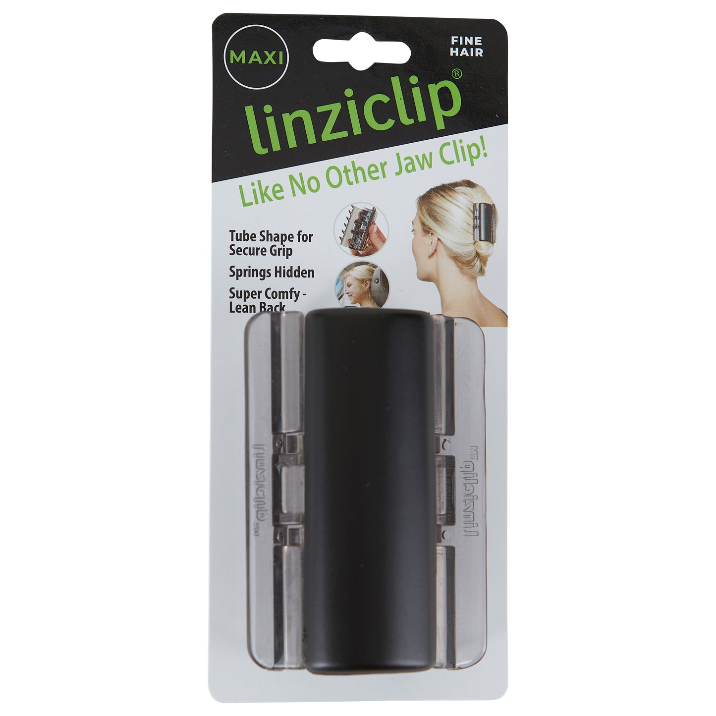 Linziclip Maxi Black Matte