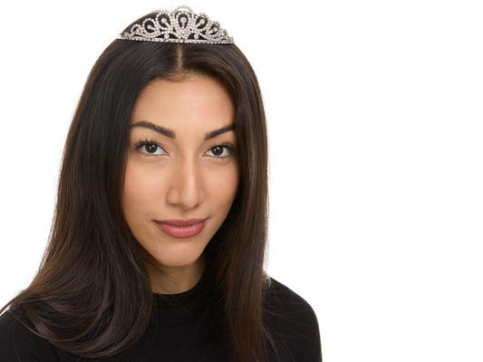 Allure Rhinestone Tiara Headband