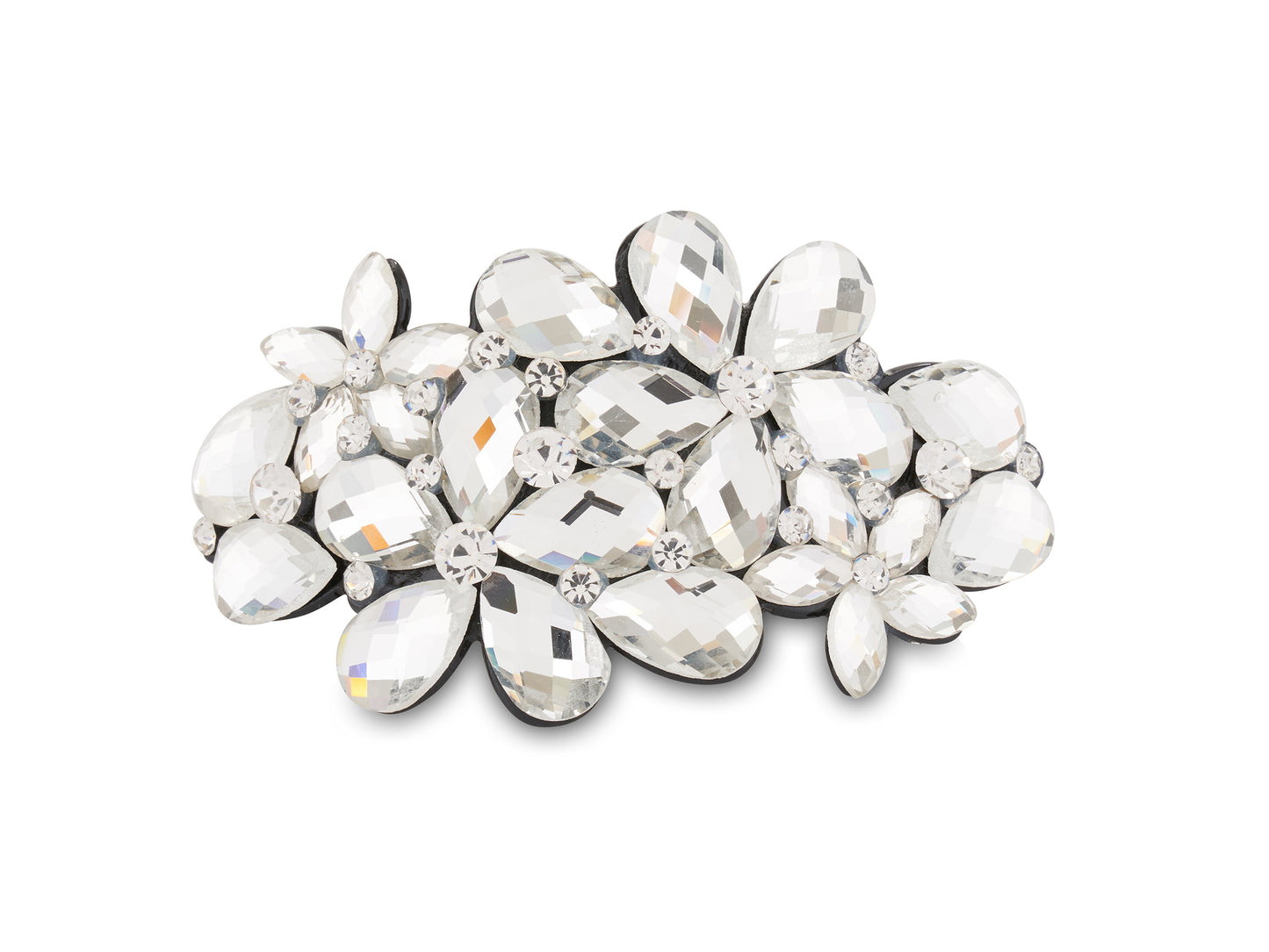 Allure Multi Stone Barrette, 3-Pack
