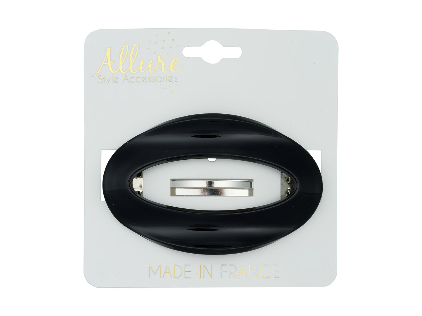 Allure Oval Cut Out Barrette