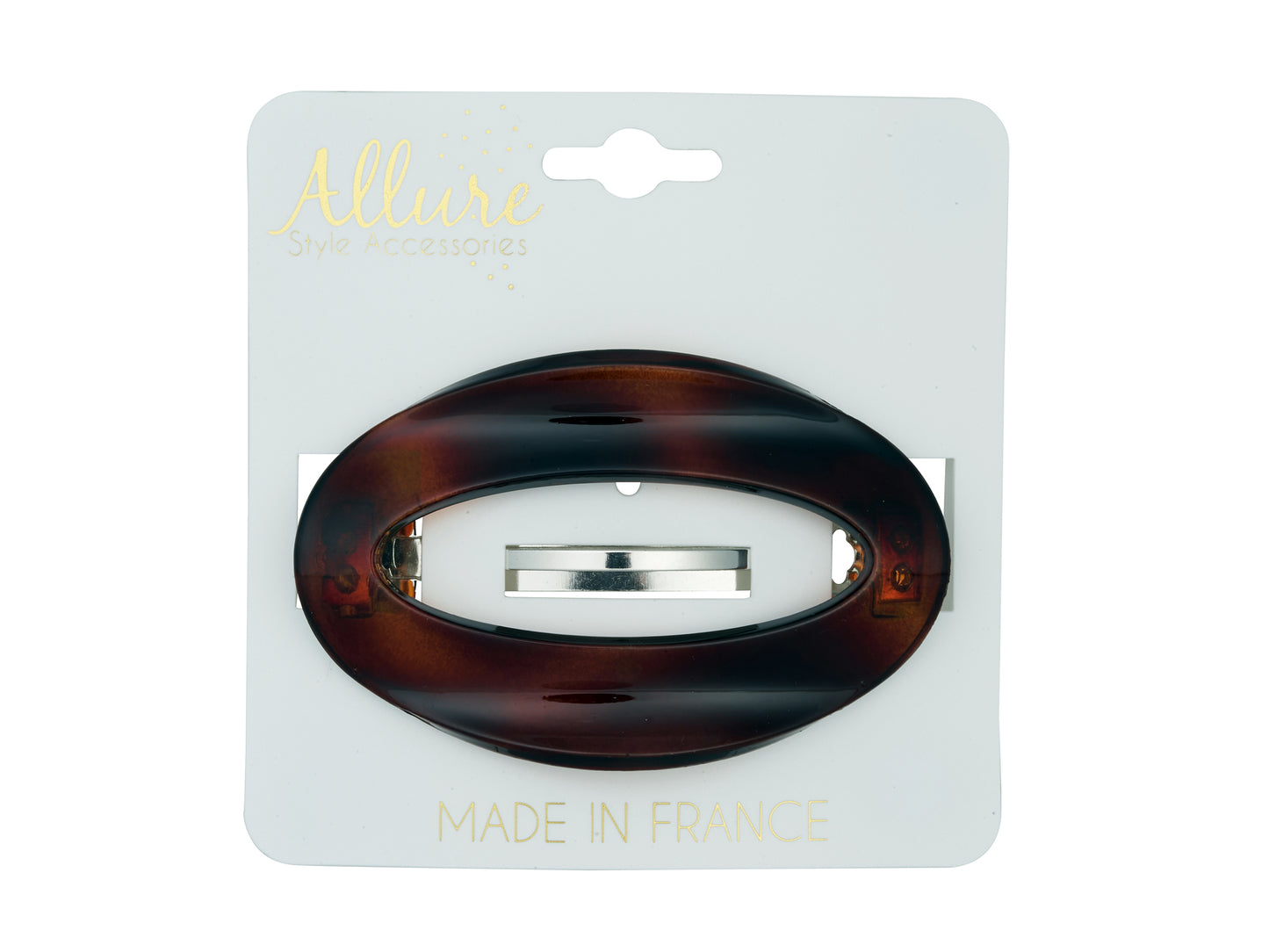 Allure Oval Cut Out Barrette