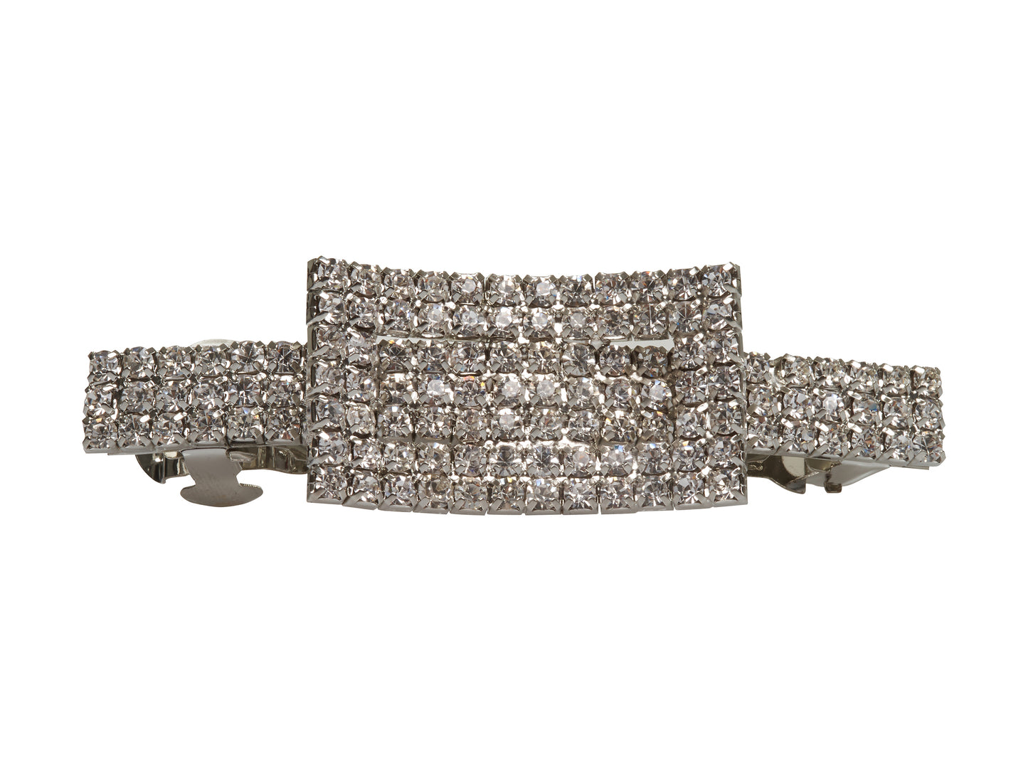 Allure Buckle Rhinestone Barrette