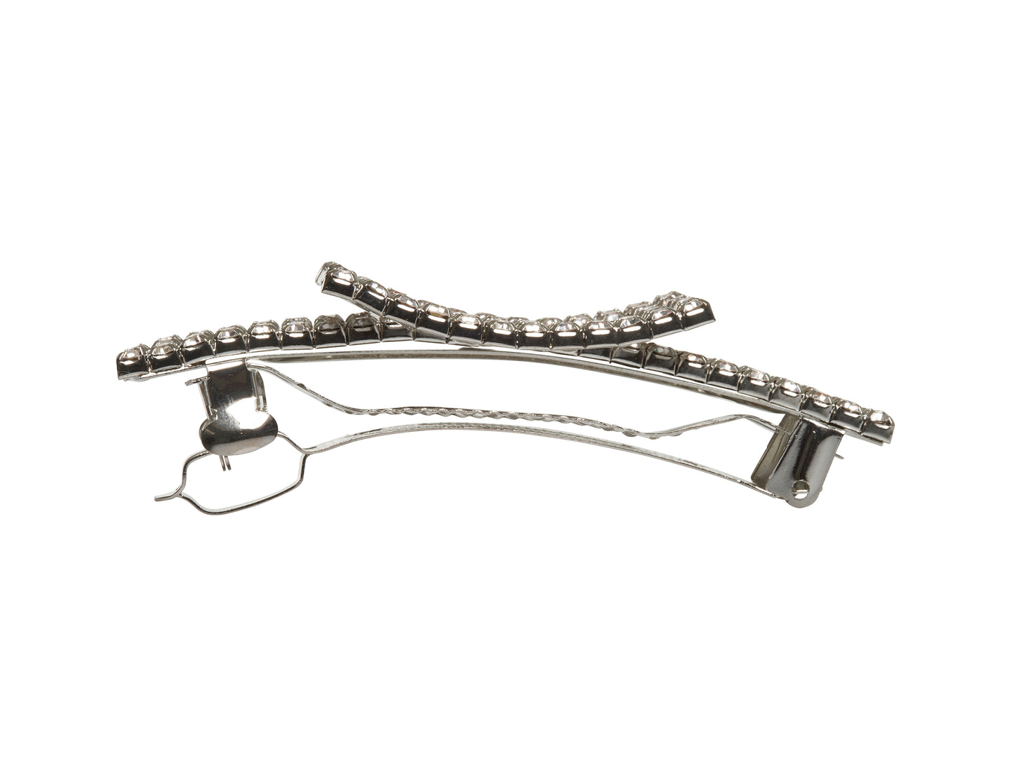 Allure Buckle Rhinestone Barrette