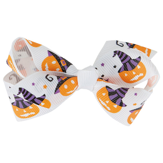 Allure Halloween Bows - Orange & White