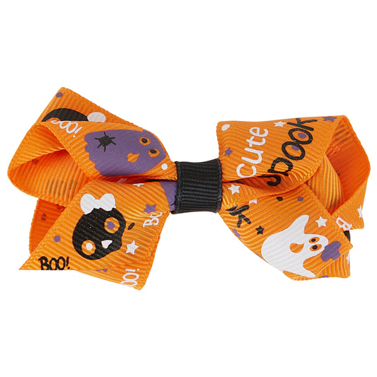 Halloween Bows - Orange & Black