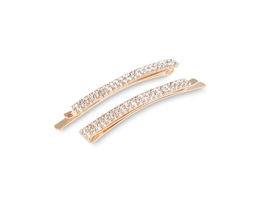 Allure Rhinestone Bobby Pins, 2 Pack