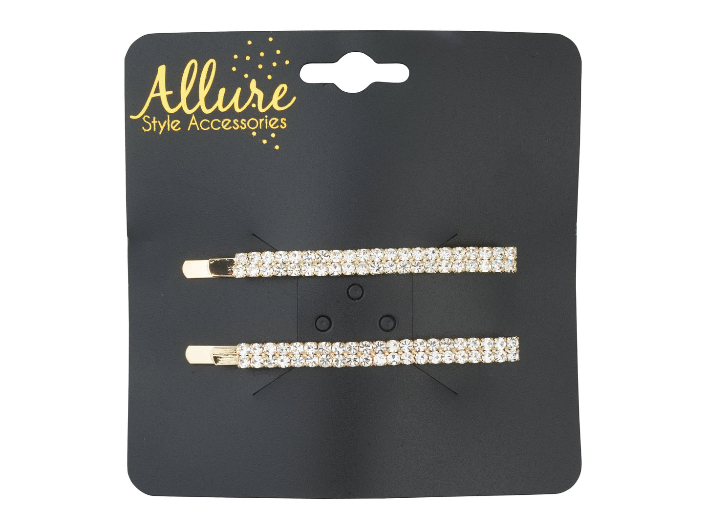 Allure Rhinestone Bobby Pins, Set of 2, 3-Pack