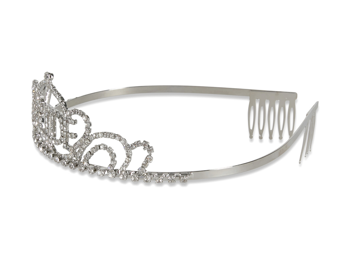 Allure Rhinestone Bride Tiara Headband