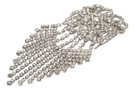Allure Dangle Rhinestone Side Comb