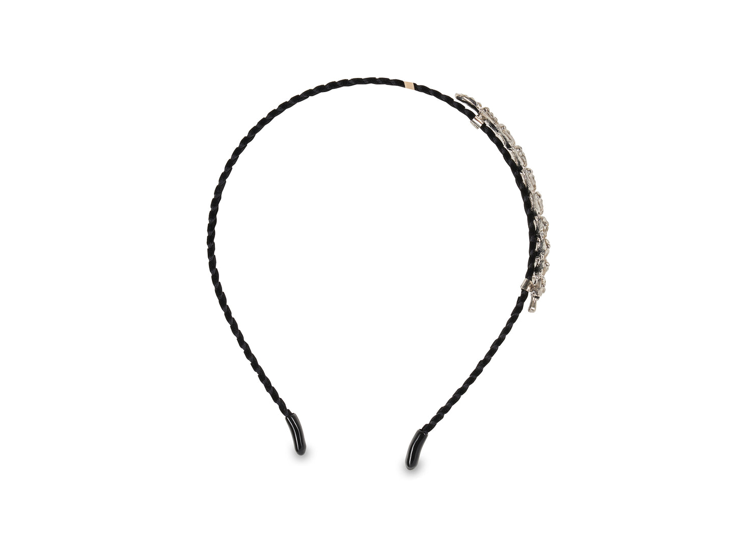 Allure Rhinestone Leaf Headband, 3-Pack