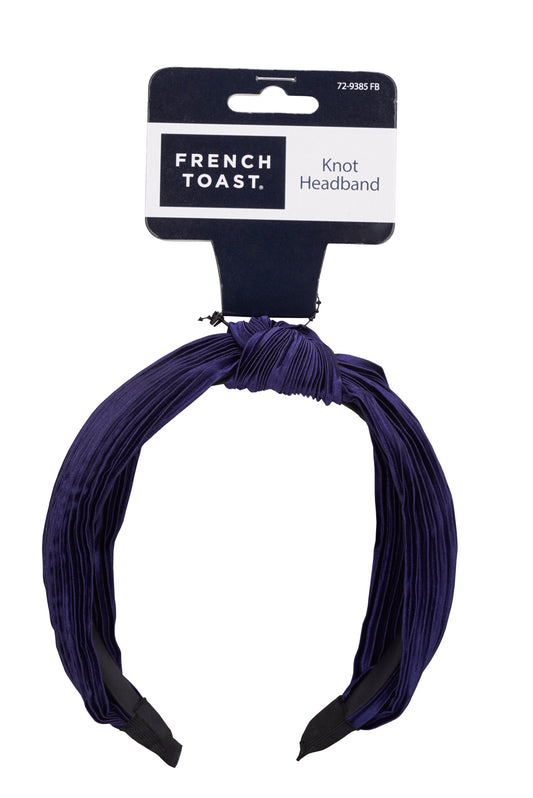 French Toast Pleated Knot Headband