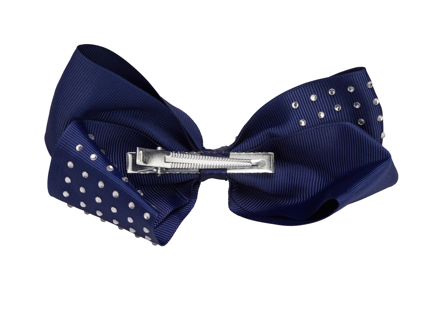 French Toast Rhinestone Studded Bow