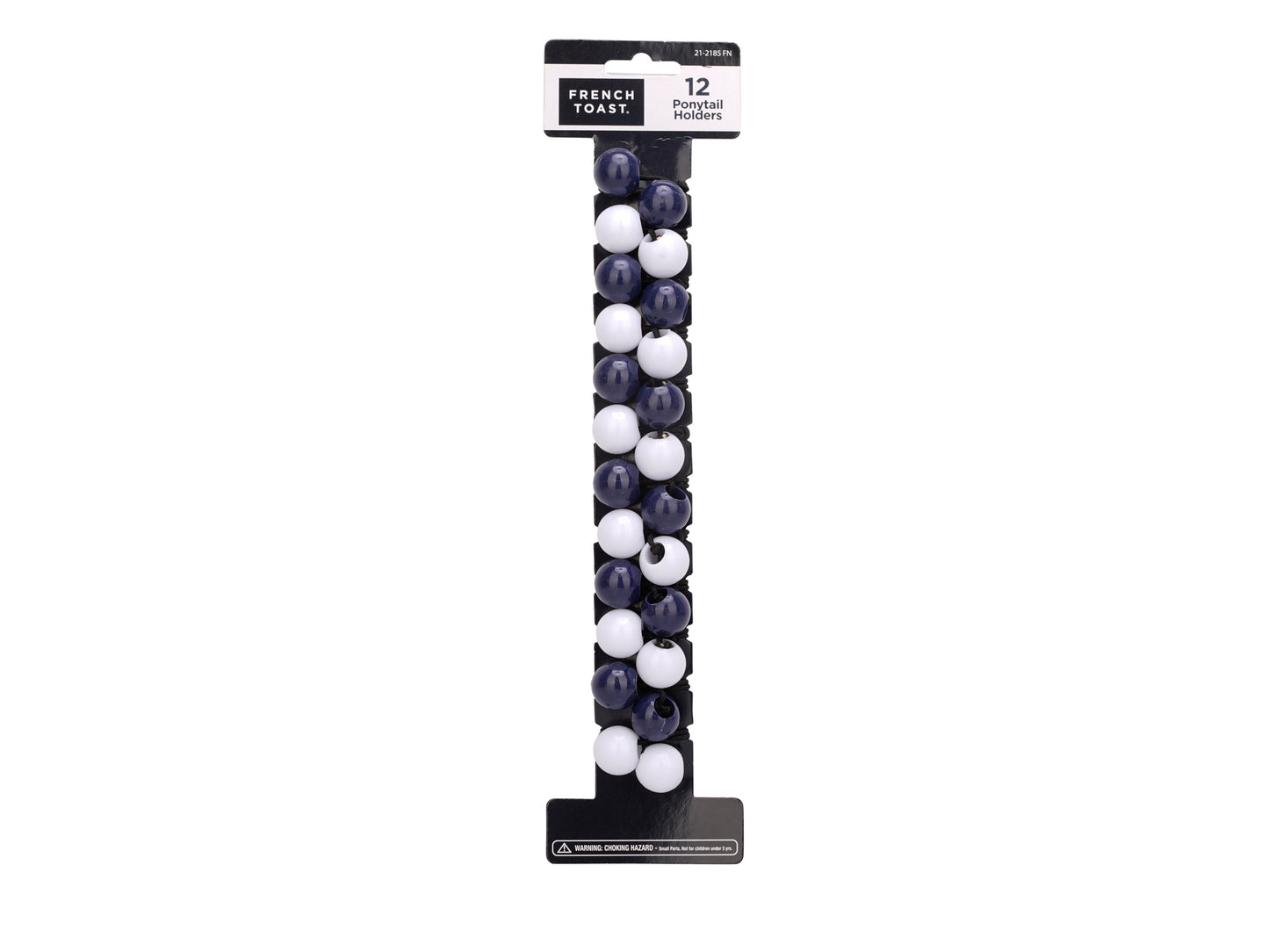 French Toast 20mm Ball Ponytail, 12 Pack