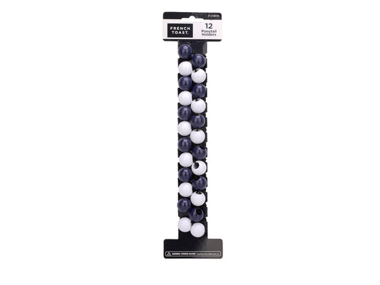 French Toast 20mm Ball Ponytail, 12 Pack