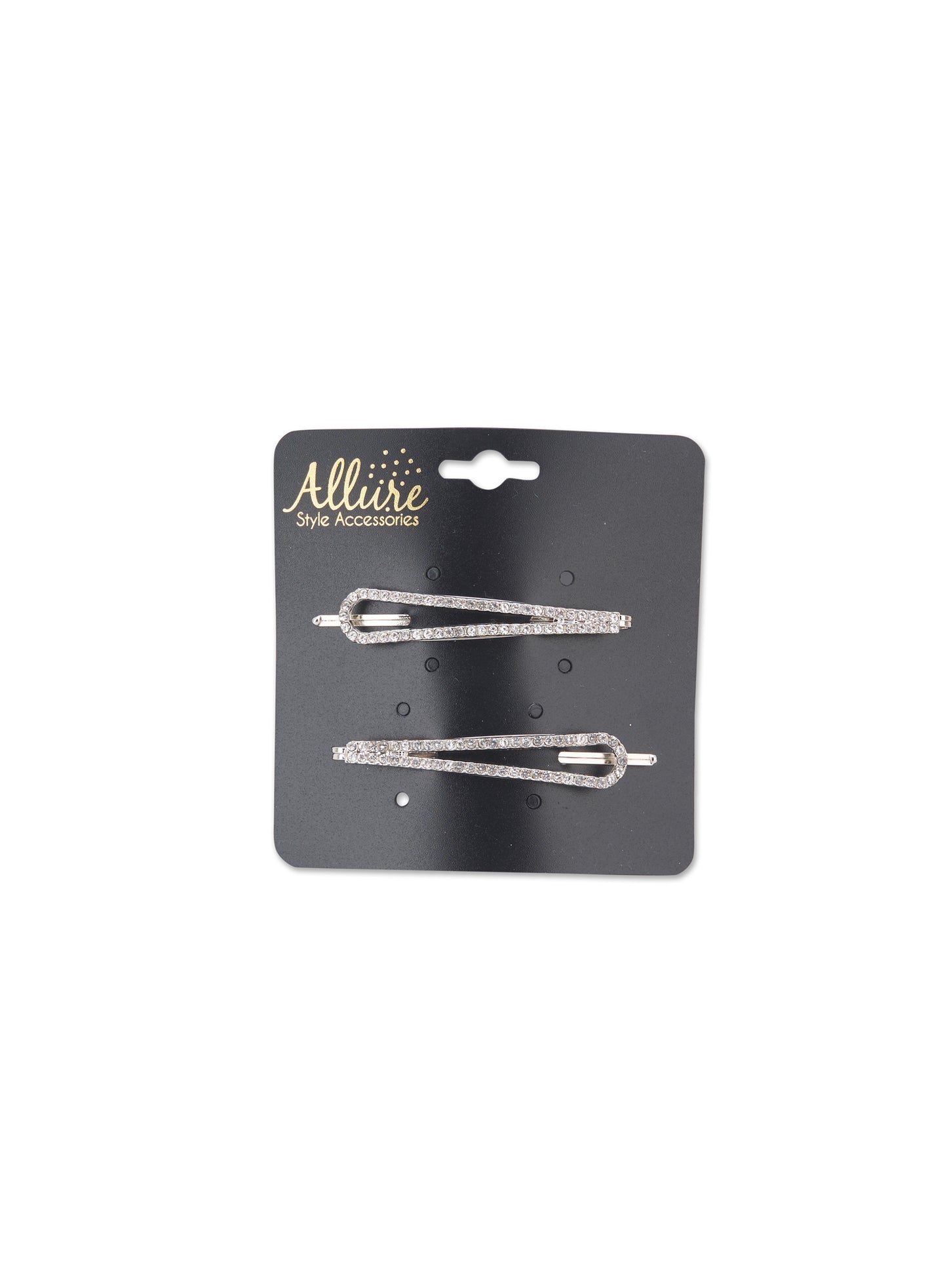 Allure Rhinestone Bobby Pin, 2 Pack