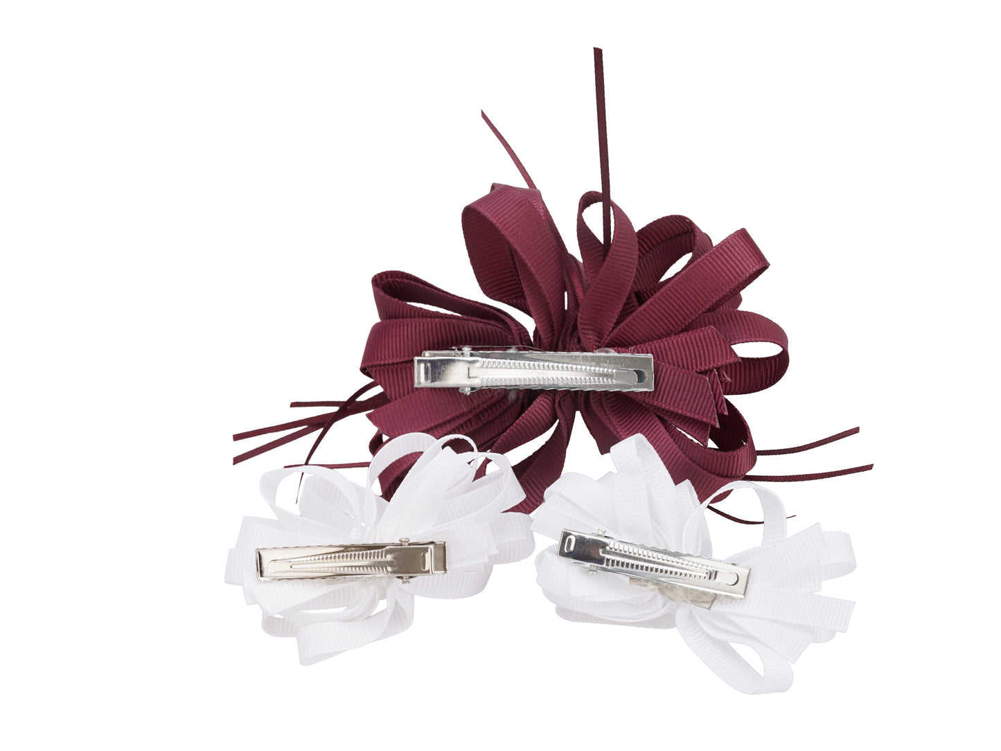 French Toast Loop Bows, 3 Pack