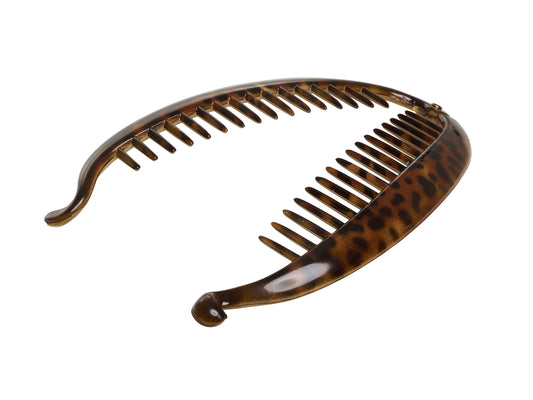 Allure Animal Print Twist Clip