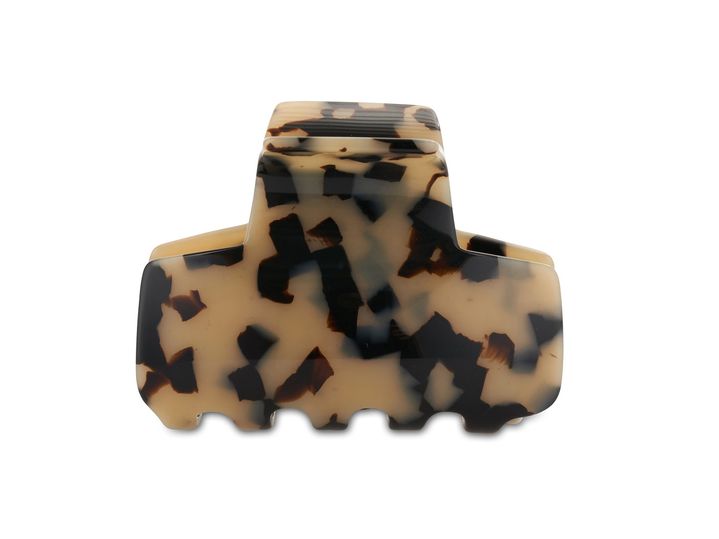 Allure Handmade Tortoise Jaw Clip, 3-Pack