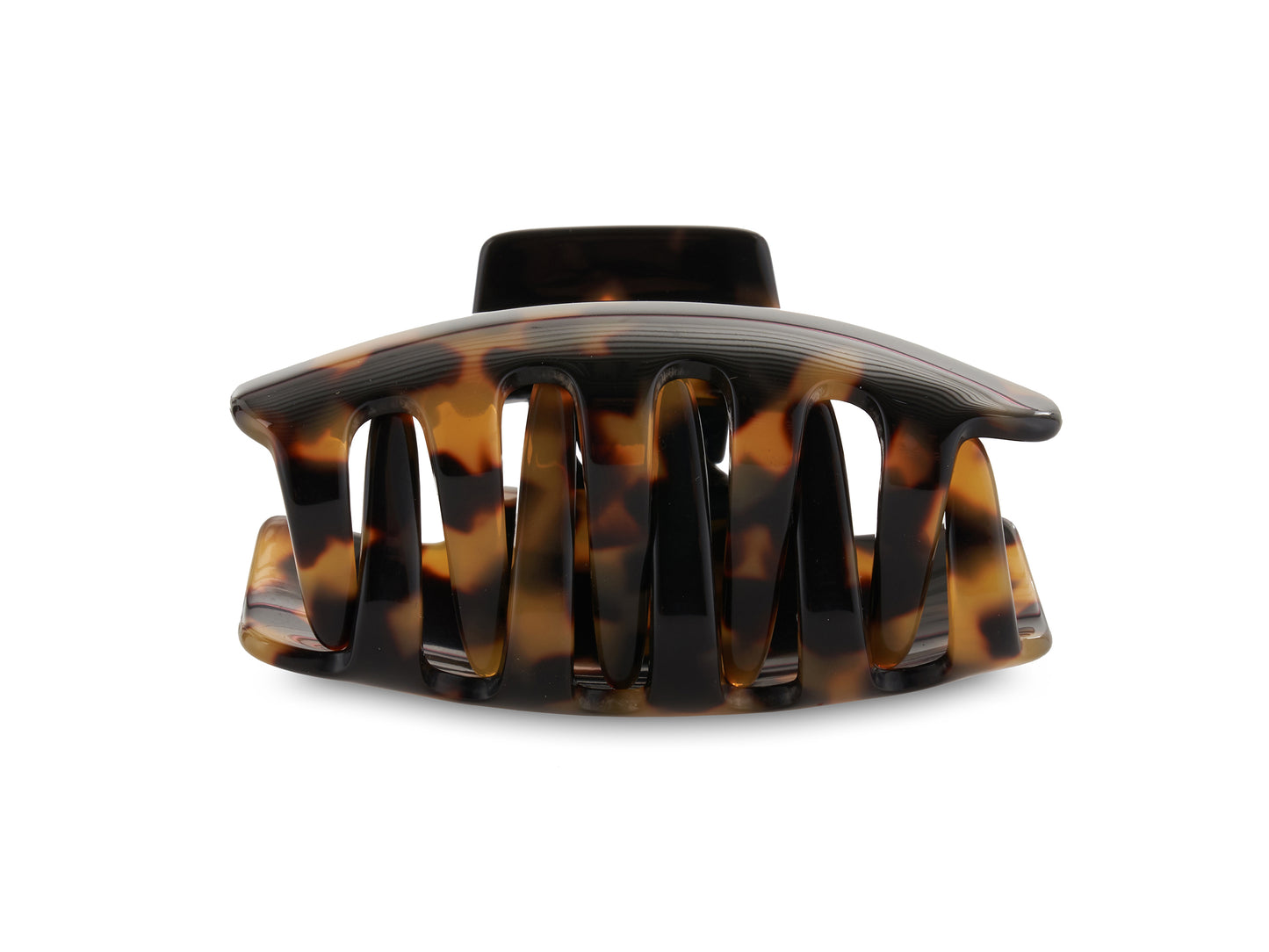 Allure Handmade Tortoise Jaw Clip, 3-Pack