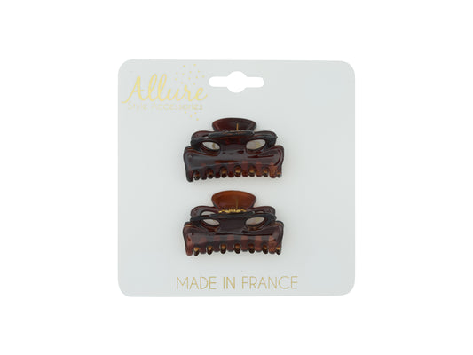 Allure Extra Small Jaw Clips, 3-Pack