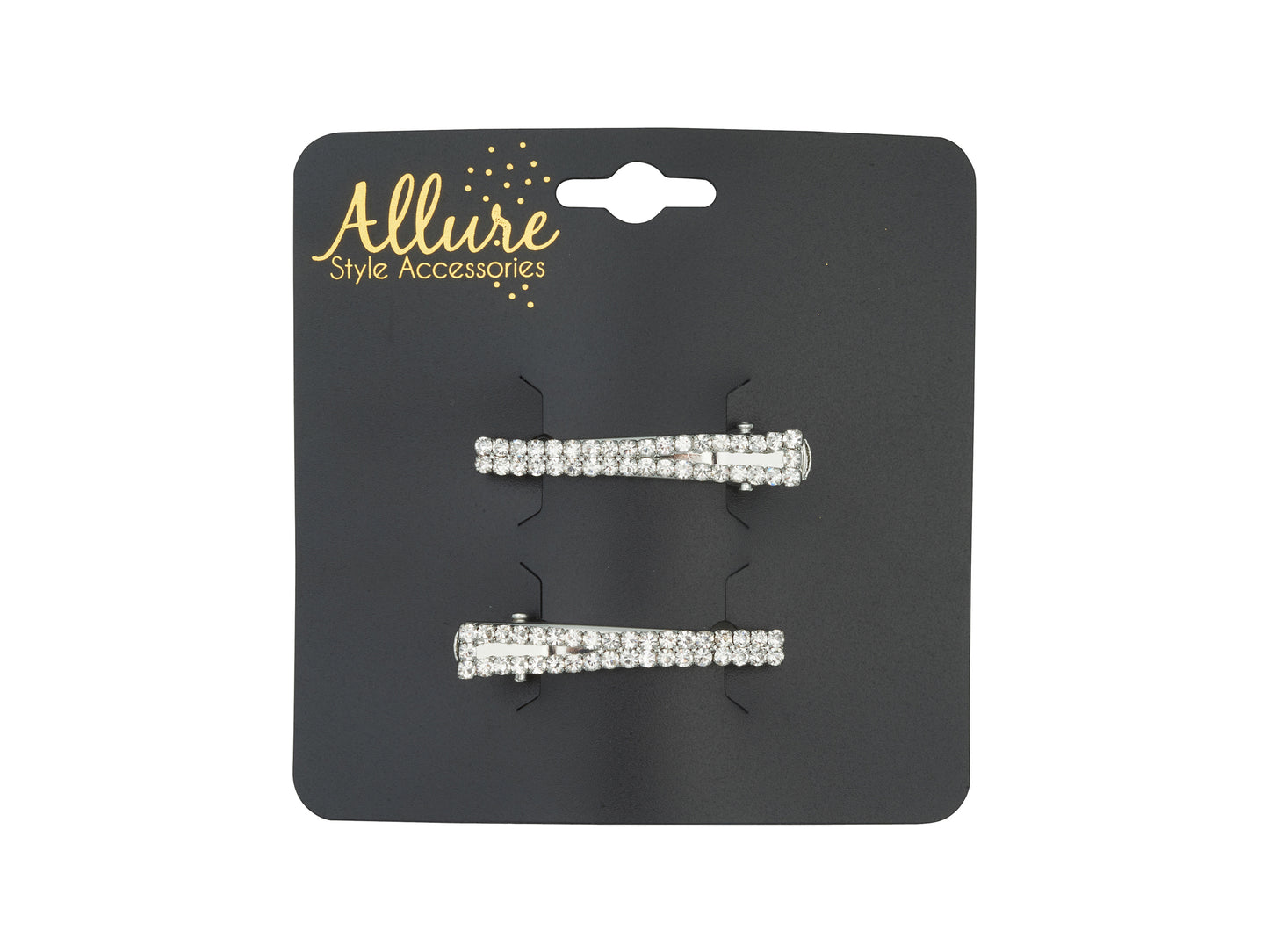 Allure Rhinestone Salon Clips