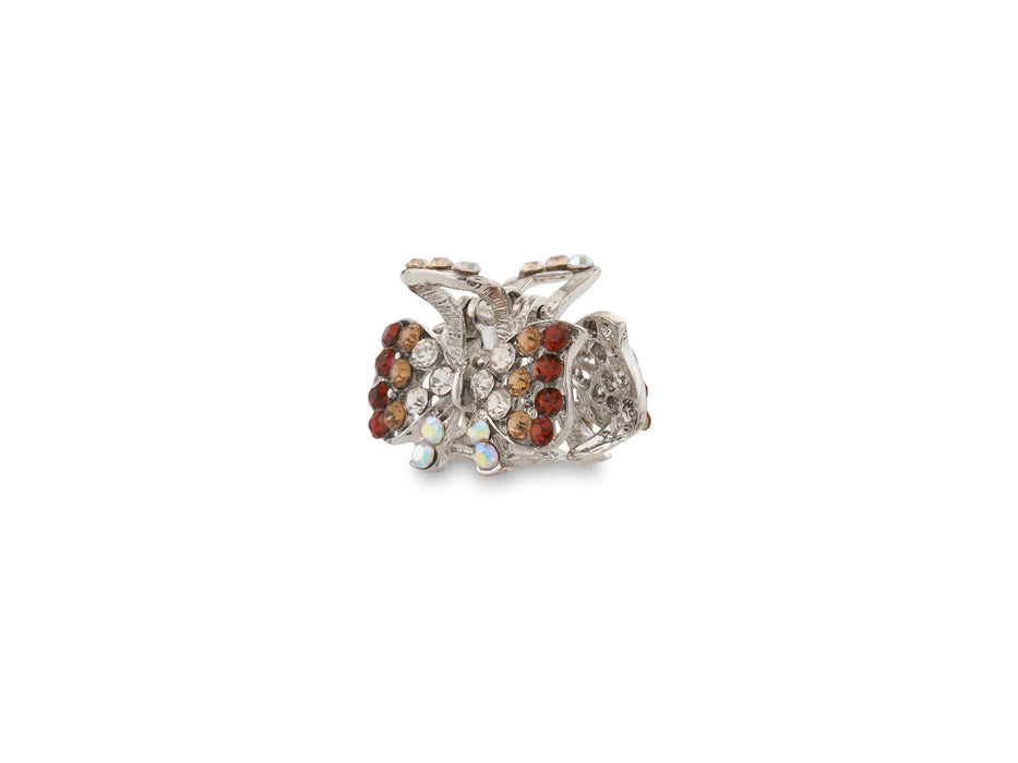 Allure Metal & Rhinestone Small Jaw Clips
