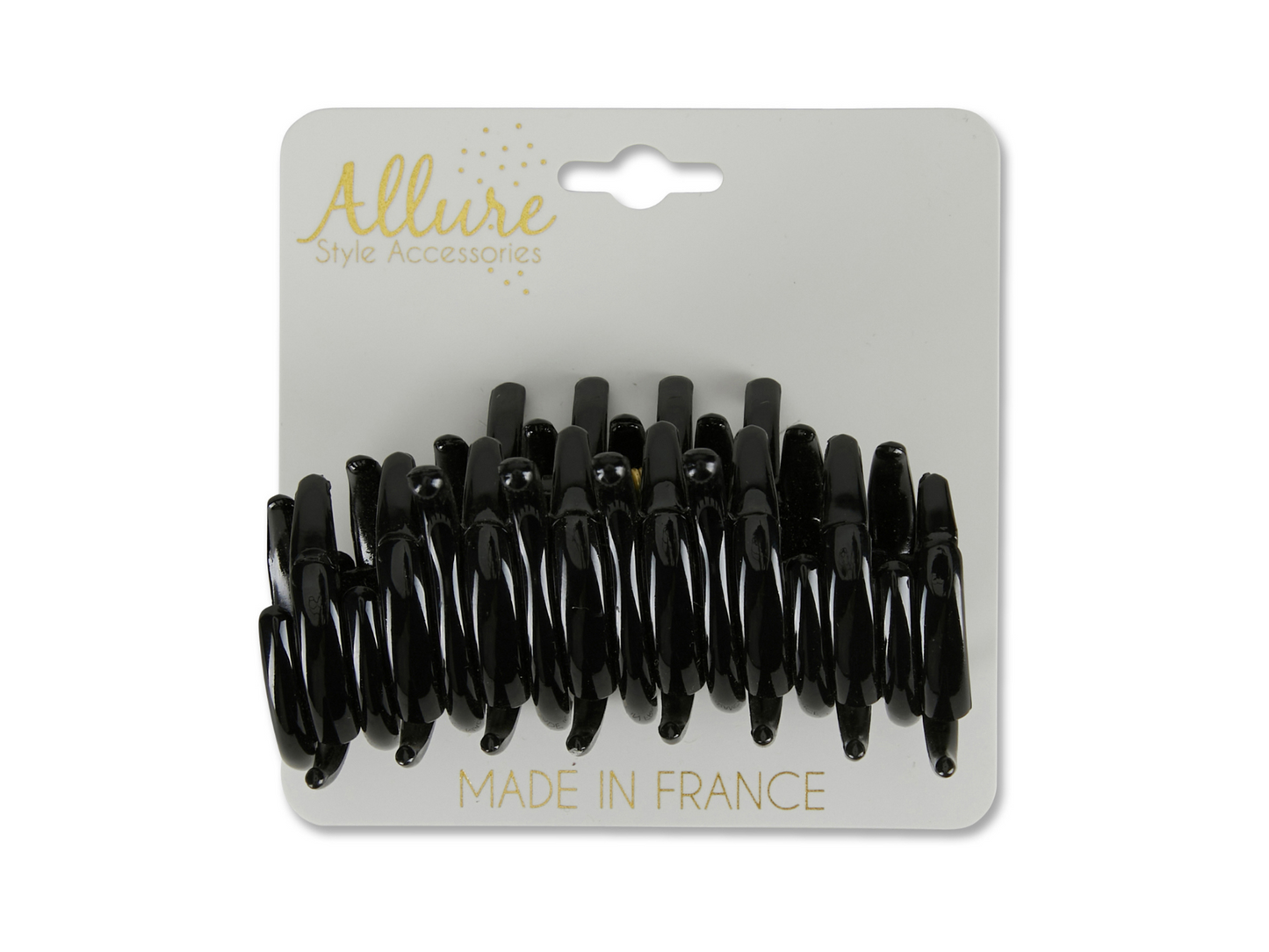 Allure Ribbed Jaw Clip, 3-Pack