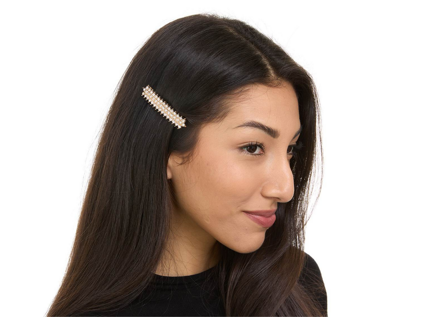 Allure Rhinestone Barrette