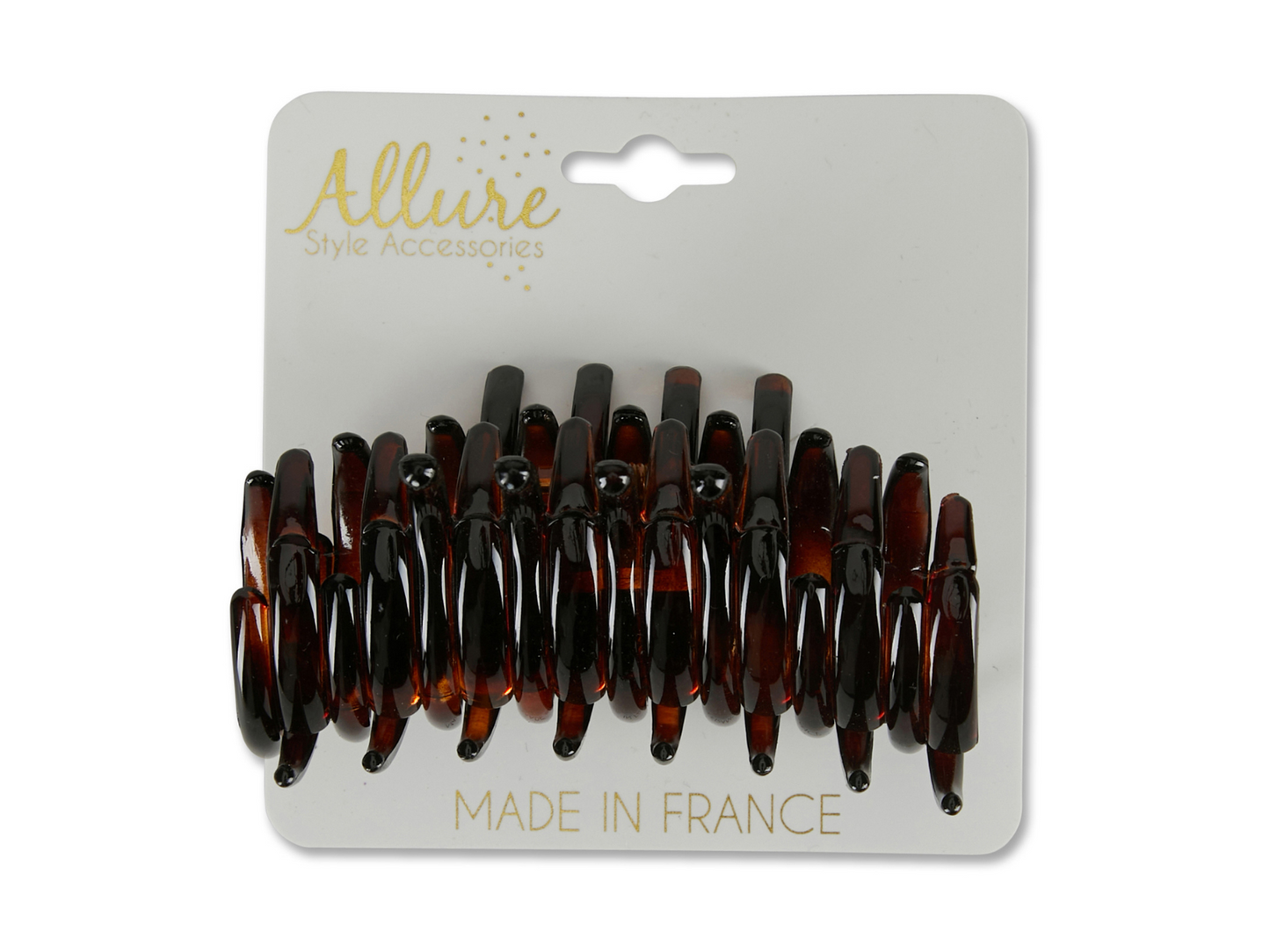 Allure Ribbed Jaw Clip, 3-Pack