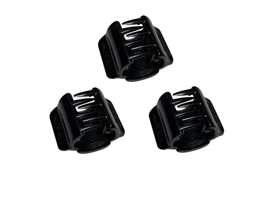 Linziclip Mini 3 Pack - Black Gloss