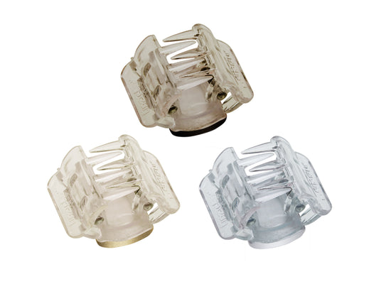 Linziclip Mini 3 Pack - Black, Gold & Silver