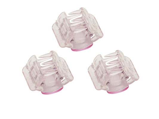 Linziclip Mini 3 Pack - Pearlised Hot Pink