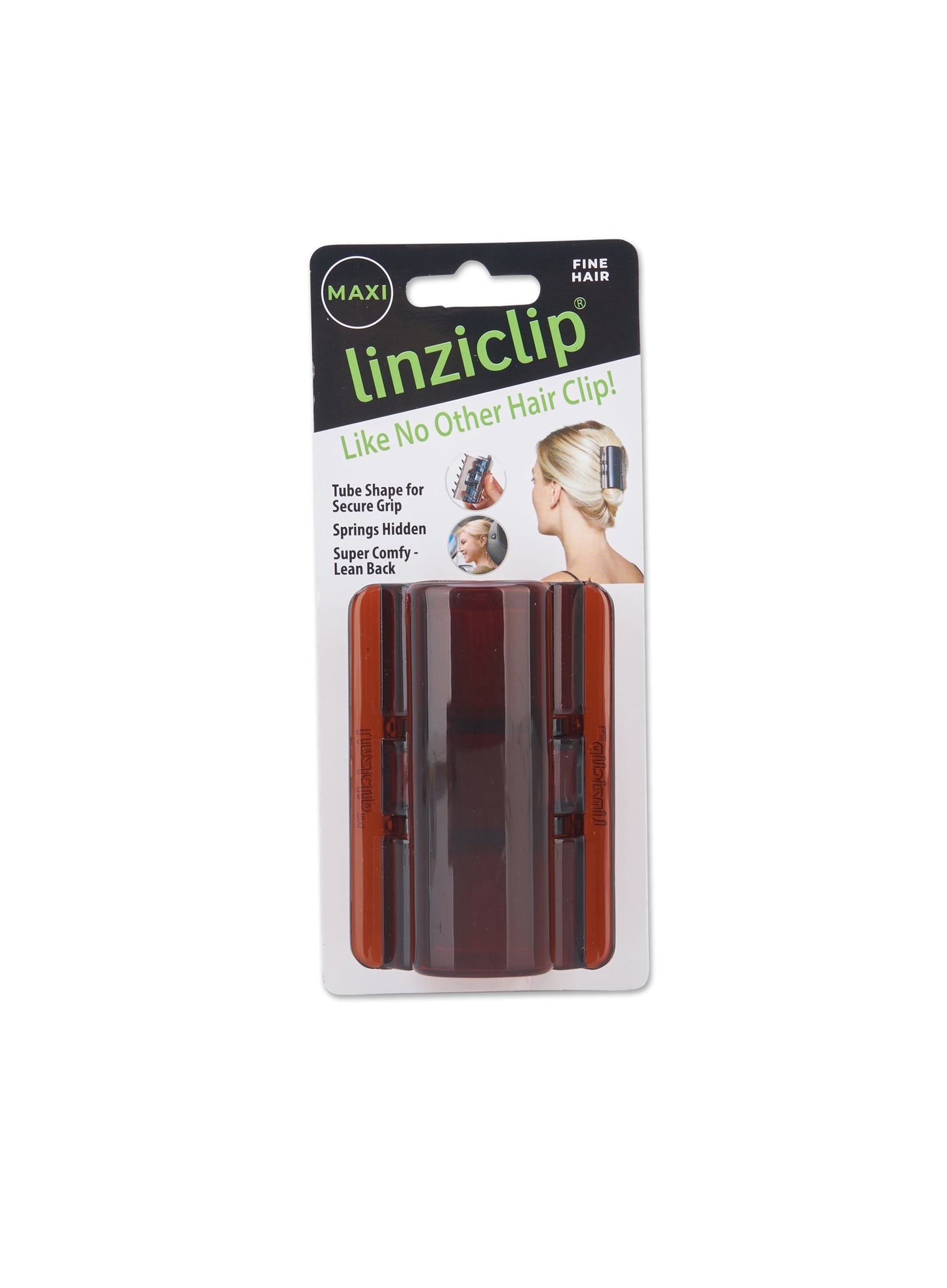Linziclip Maxi Tortoise Shell Gloss