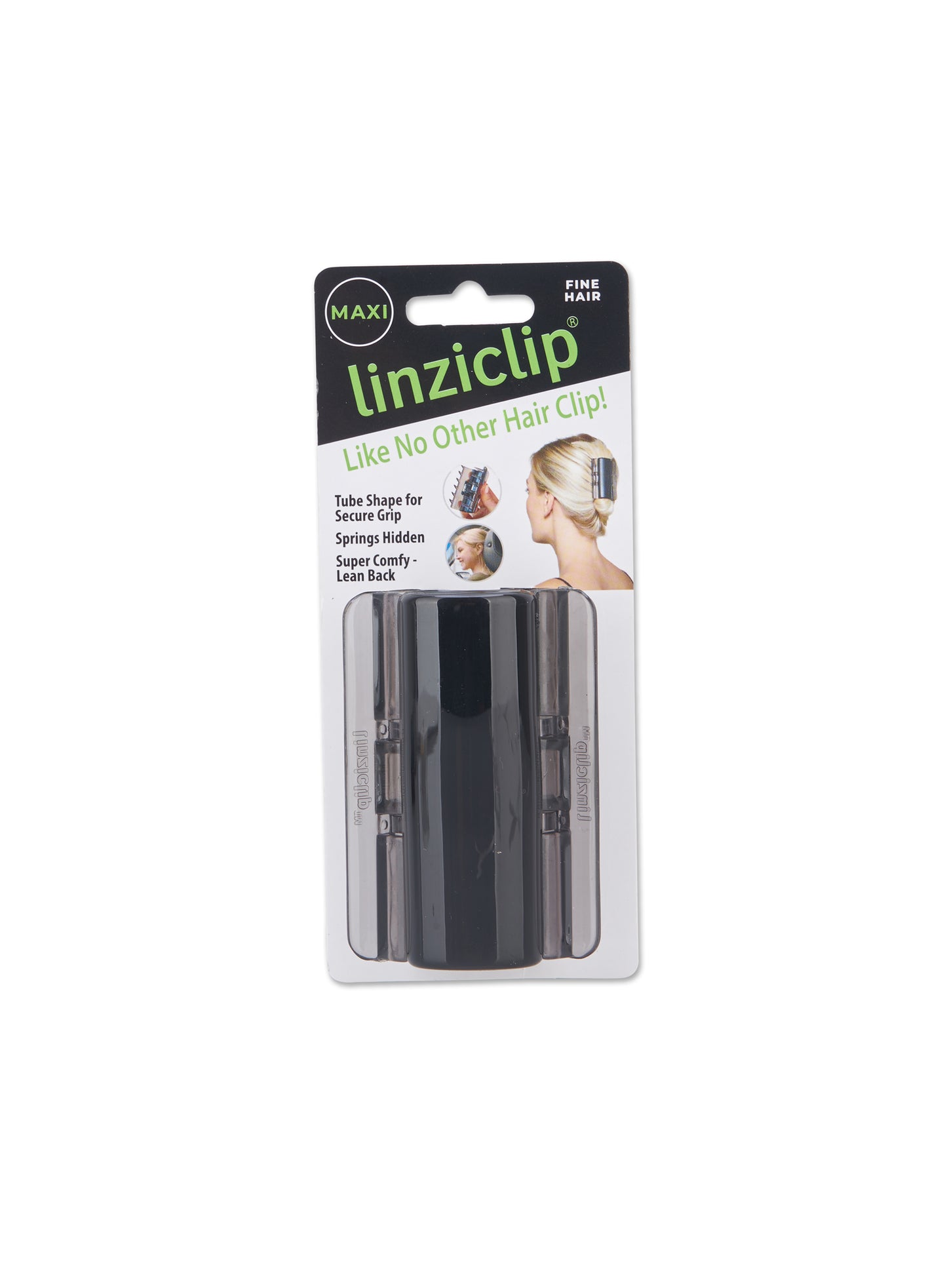 Linziclip Maxi Black Gloss