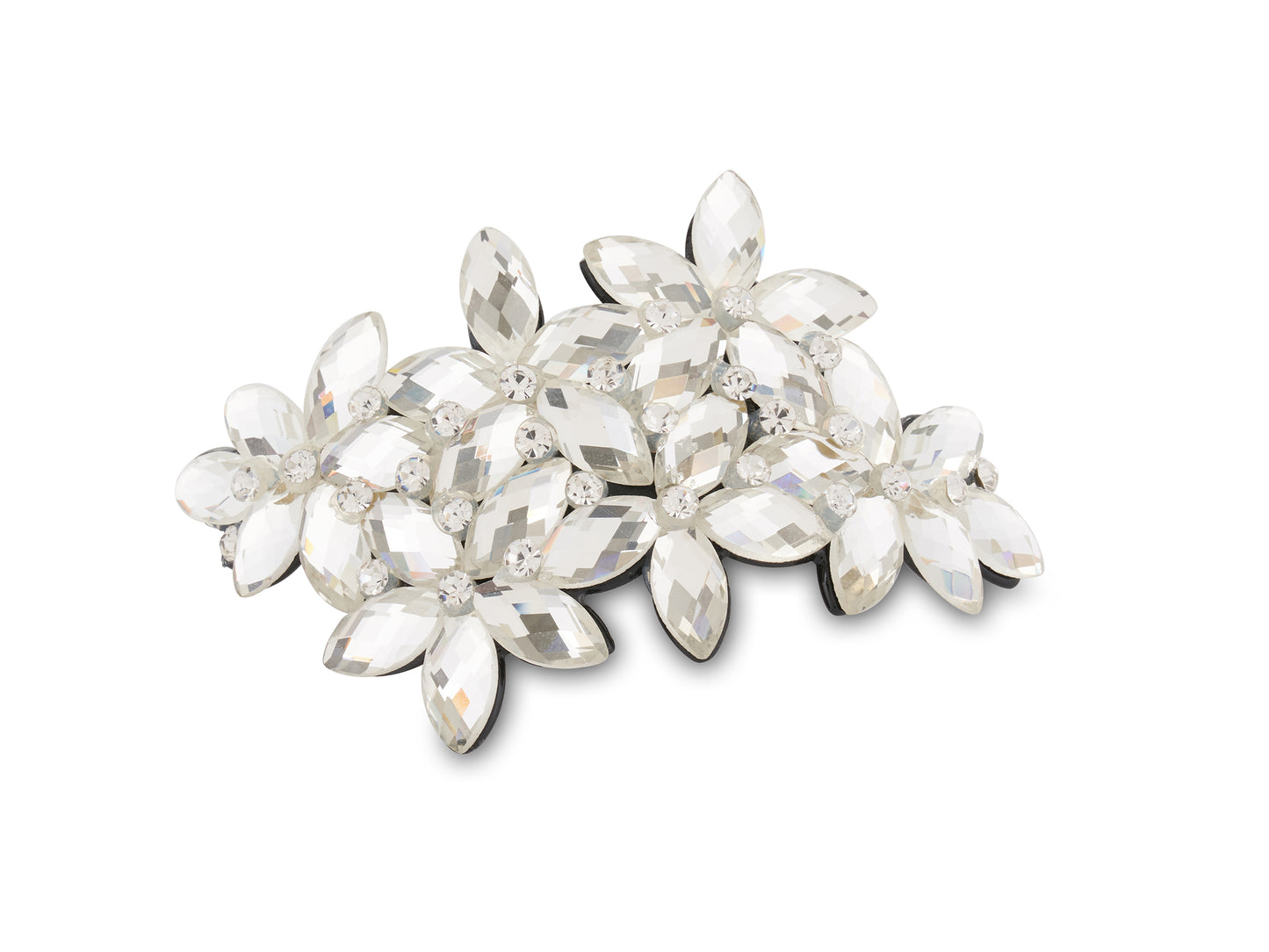 Allure Multi Stone Barrette, 3-Pack