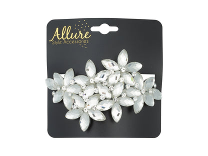 Allure Multi Stone Barrette, 3-Pack