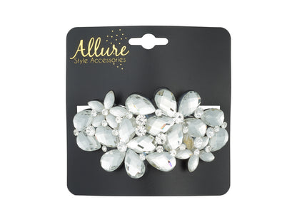 Allure Multi Stone Barrette, 3-Pack