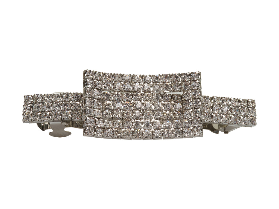 Allure Buckle Rhinestone Barrette