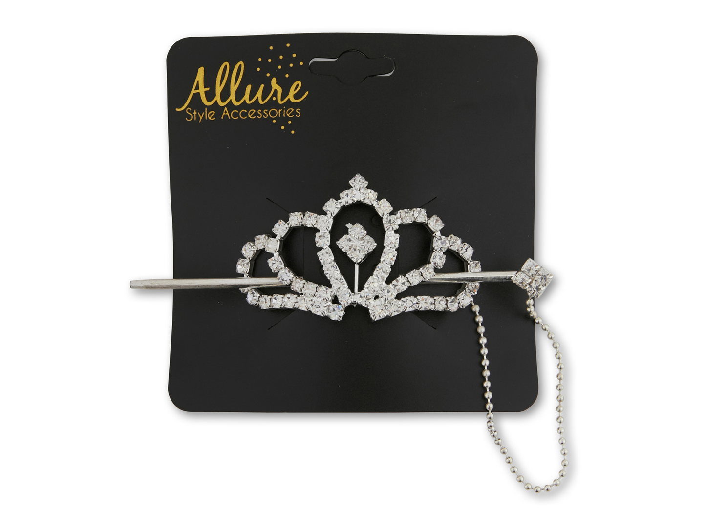 Allure Rhinestone Crown Hair Stick