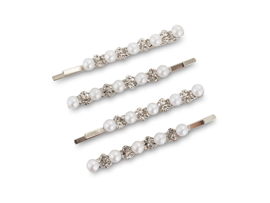 Allure Rhinestone & Pearl Pins & Clip, 5 Pack — Allure Style Accessories