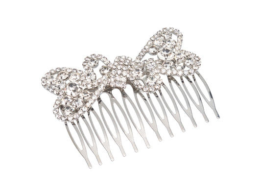 Allure Fancy Rhinestone Side Comb - 3 Pack
