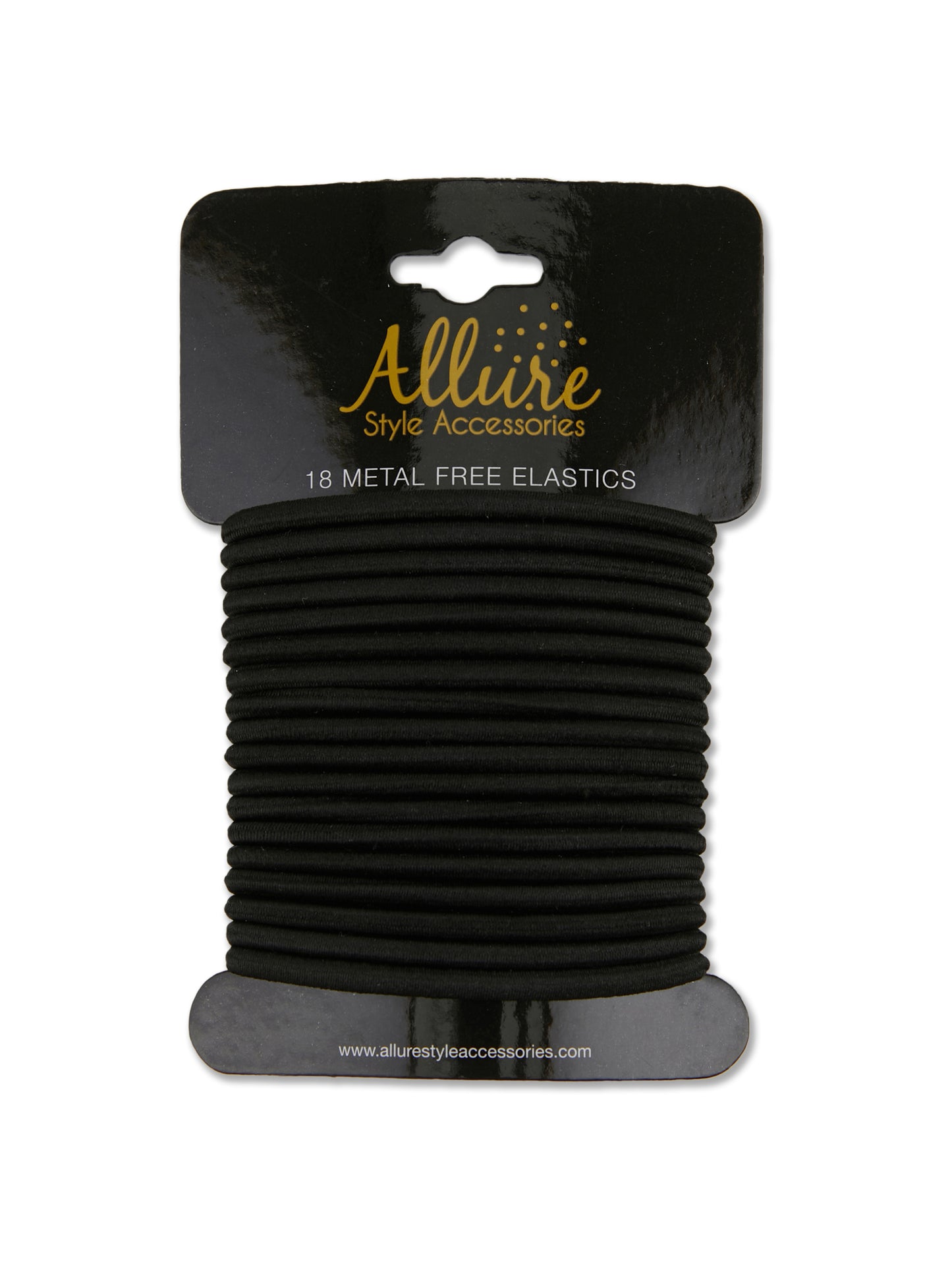 Allure Metal-Free Elastic Bands, 18-Pack