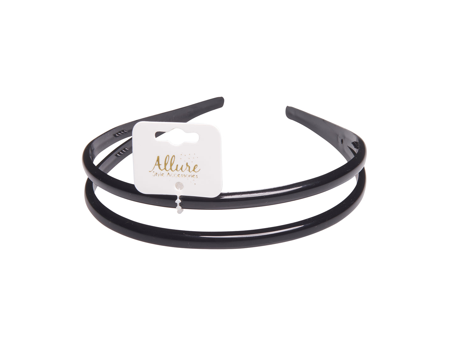 Allure Double Row Headband, 3-Pack