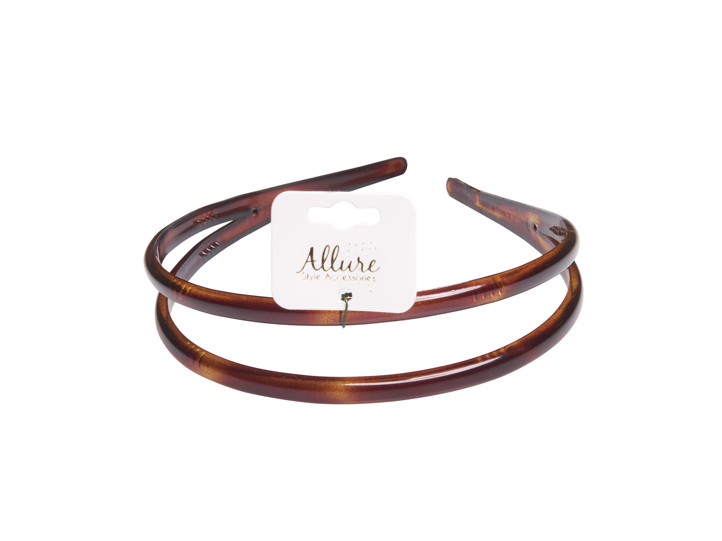 Allure Double Row Headband, 3-Pack