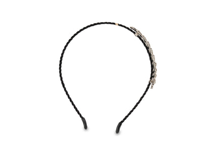 Allure Rhinestone Leaf Headband, 3-Pack