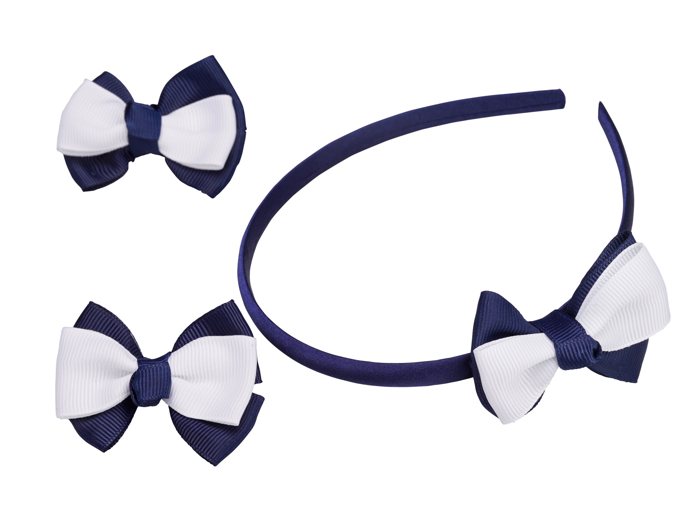 French Toast Headband & Bow Set, 3 Pack