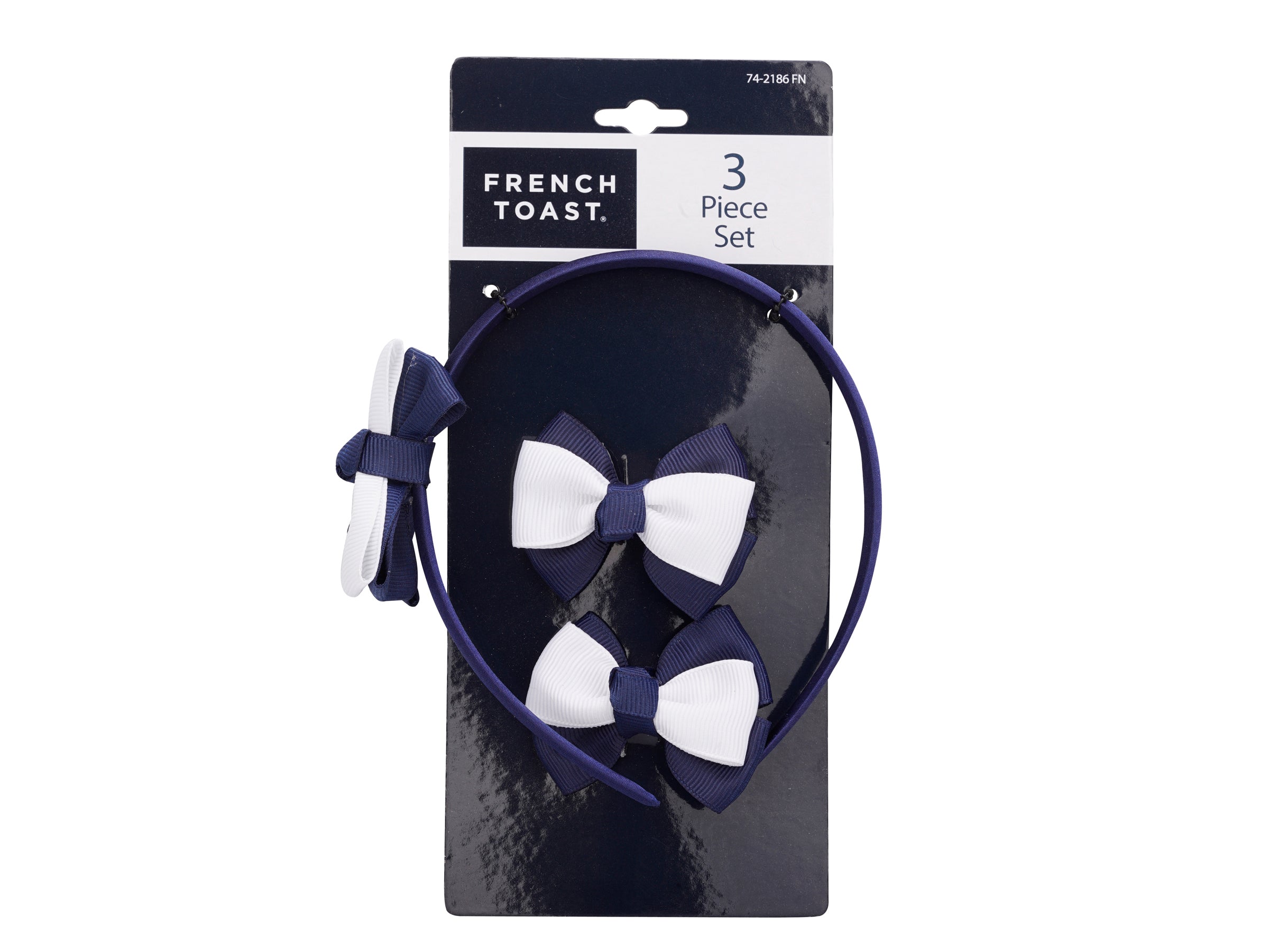 French Toast Headband & Bow Set, 3 Pack